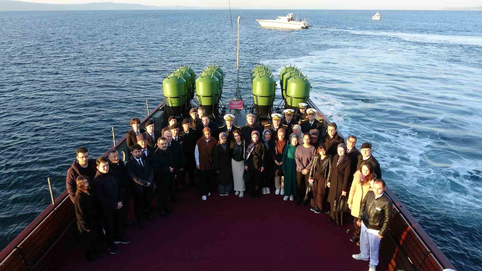 ’TCG Nusret’, 110 yıl sonra aynı rotada