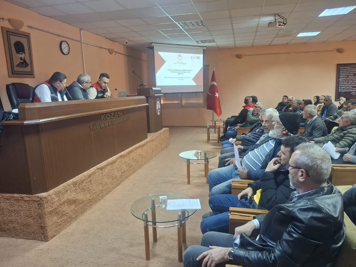 Kırsal kalkınma destekleri bilgilendirme toplantısı yapıldı