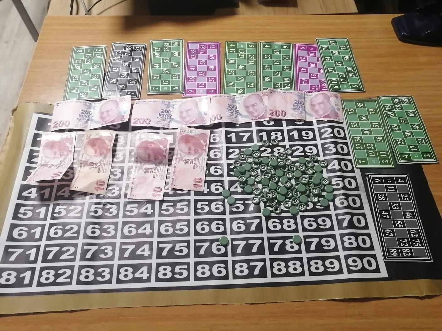 Samsun’da derneğe kumar baskını: 38 kişiye toplam 351 bin 386 TL ceza