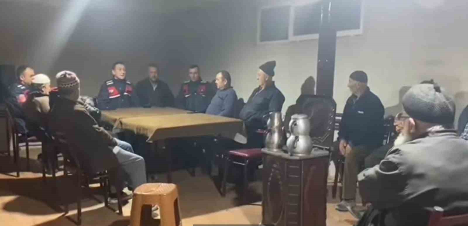 Köylerde dolandırıcılık olaylarına karşı bilgilendirme faaliyetleri