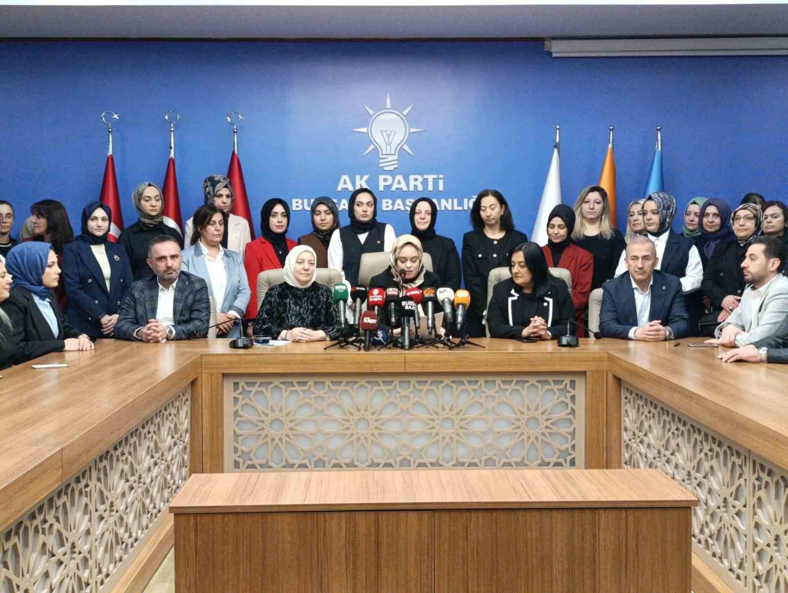 AK Parti Bursa İl Başkanlığı’ndan 8 Mart Dünya Kadınlar günü açıklaması
