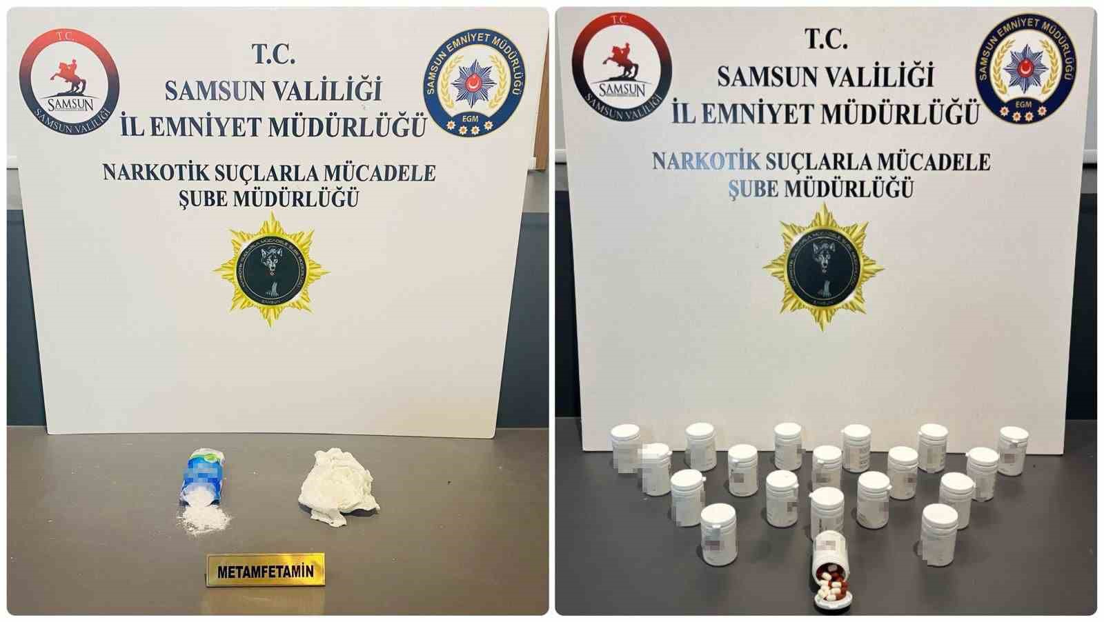 Samsun’da uyuşturucu operasyonu: 3 gözaltı