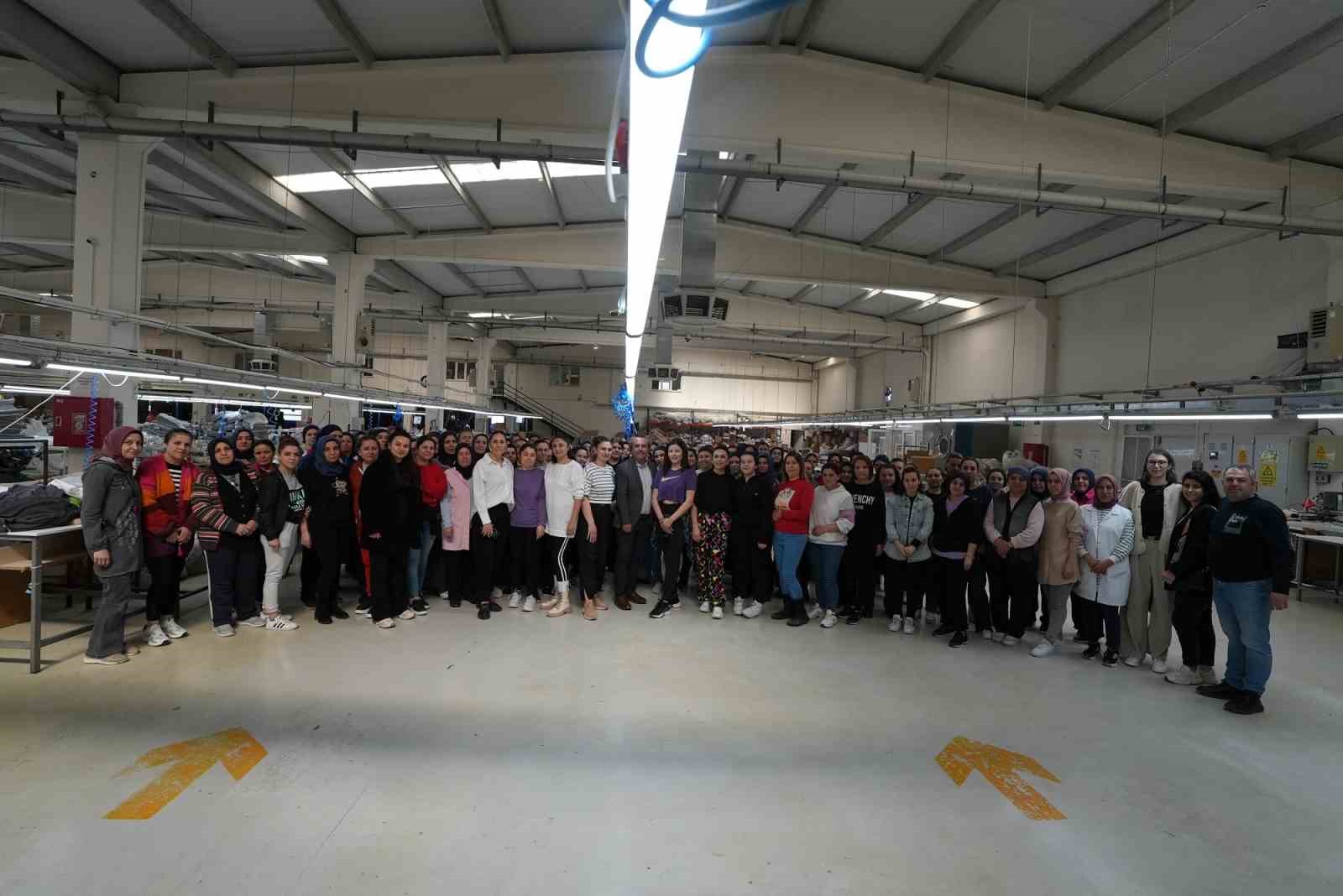 Denizli Kent Konseyi Kadın Meclisi emek&ccedil;i kadınları ziyaret etti
