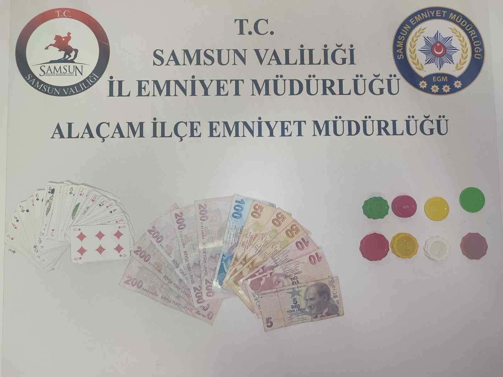 Samsun’da bir derneğe daha kumar baskını