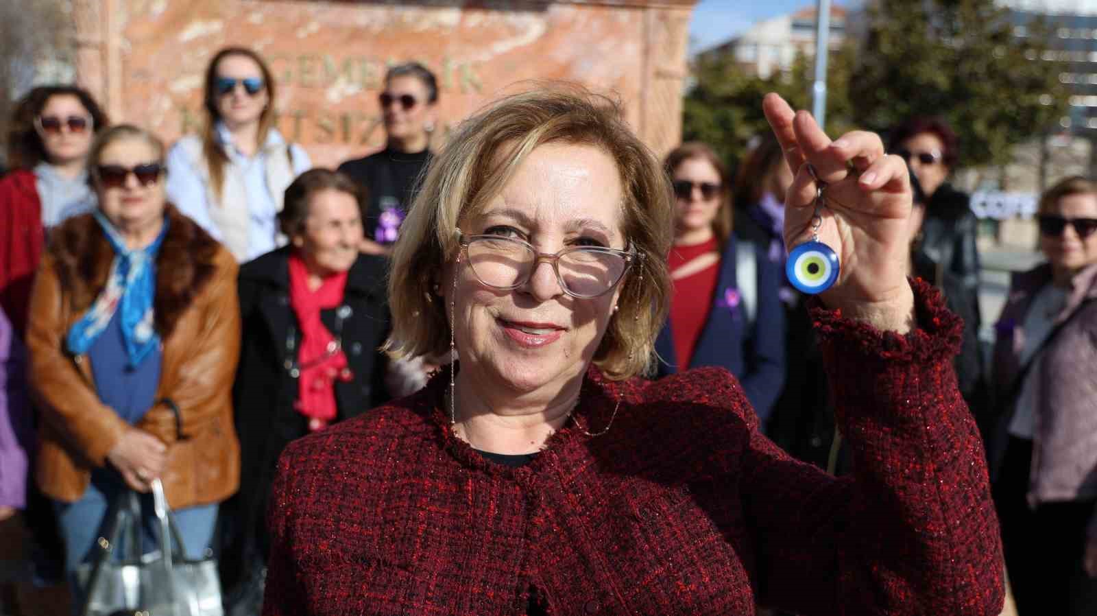 Kadın cinayetin olmadığı şehirde ’Nazar Boncuklu’ kutlama