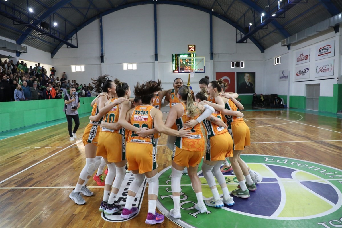 G&uuml;respor Kadın Basketbol Takımı, 8 Mart&rsquo;ta şampiyonluğunu ilan etti
