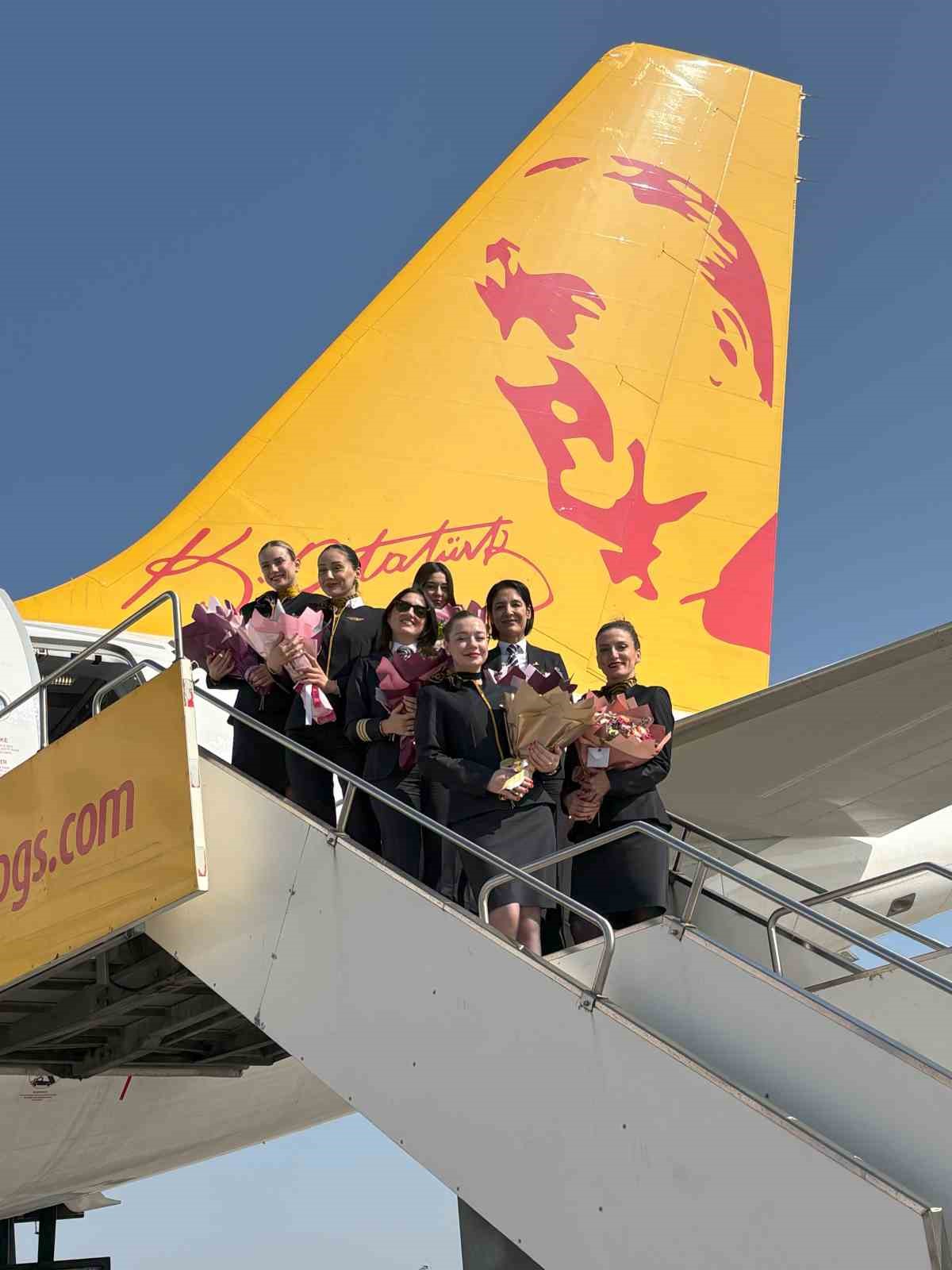 Pegasus’tan Dünya Kadınlar Günü’ne özel sefer