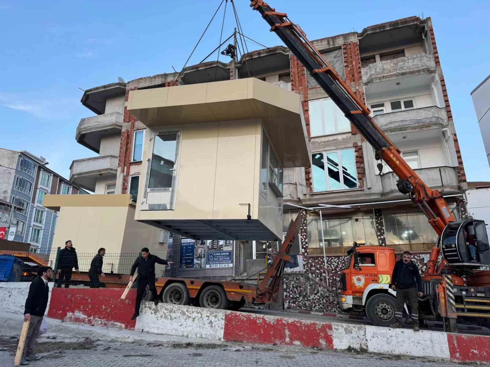 Kavak’a halk ekmek büfesi kuruldu