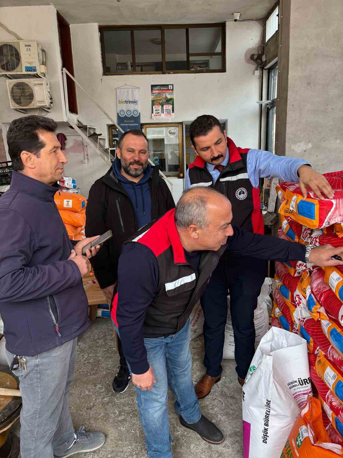 Adana&rsquo;da tohum satış bayilerine denetim yapıldı
