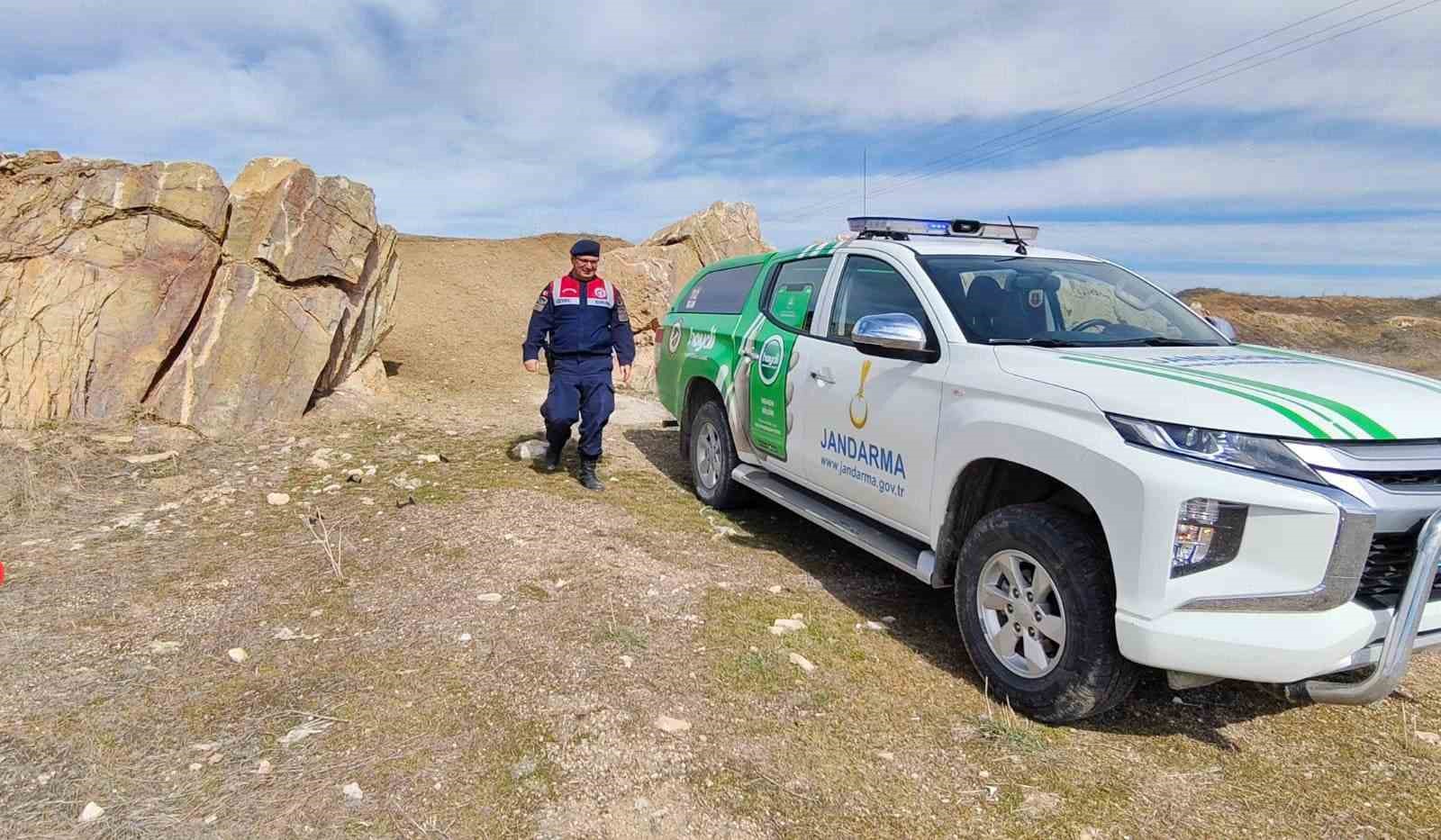 Jandarma yaban hayatı kontrolü yaptı