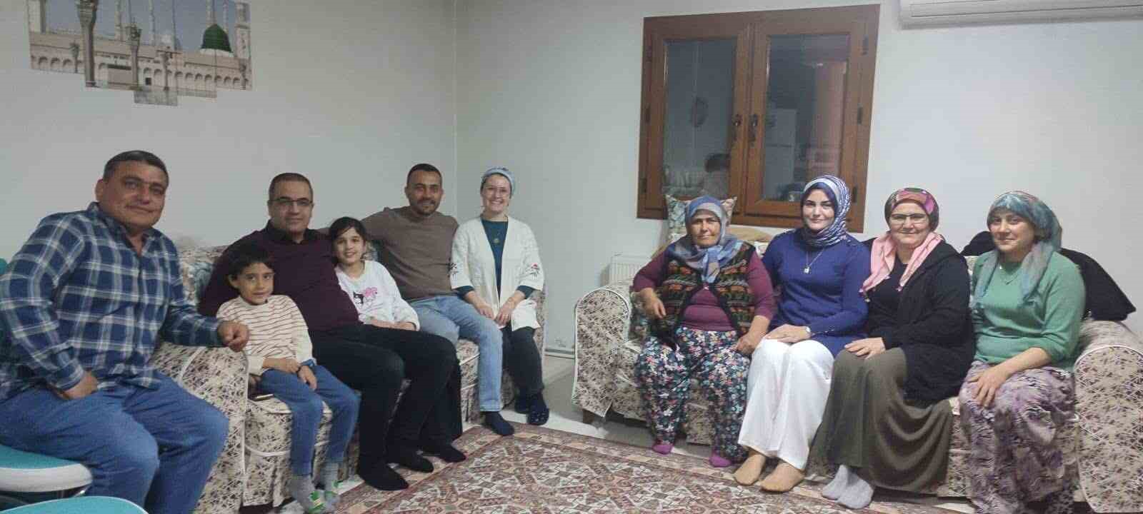 Kaymakam Dalak iftarlarda şehit aileleri ve gazilere konuk oluyor