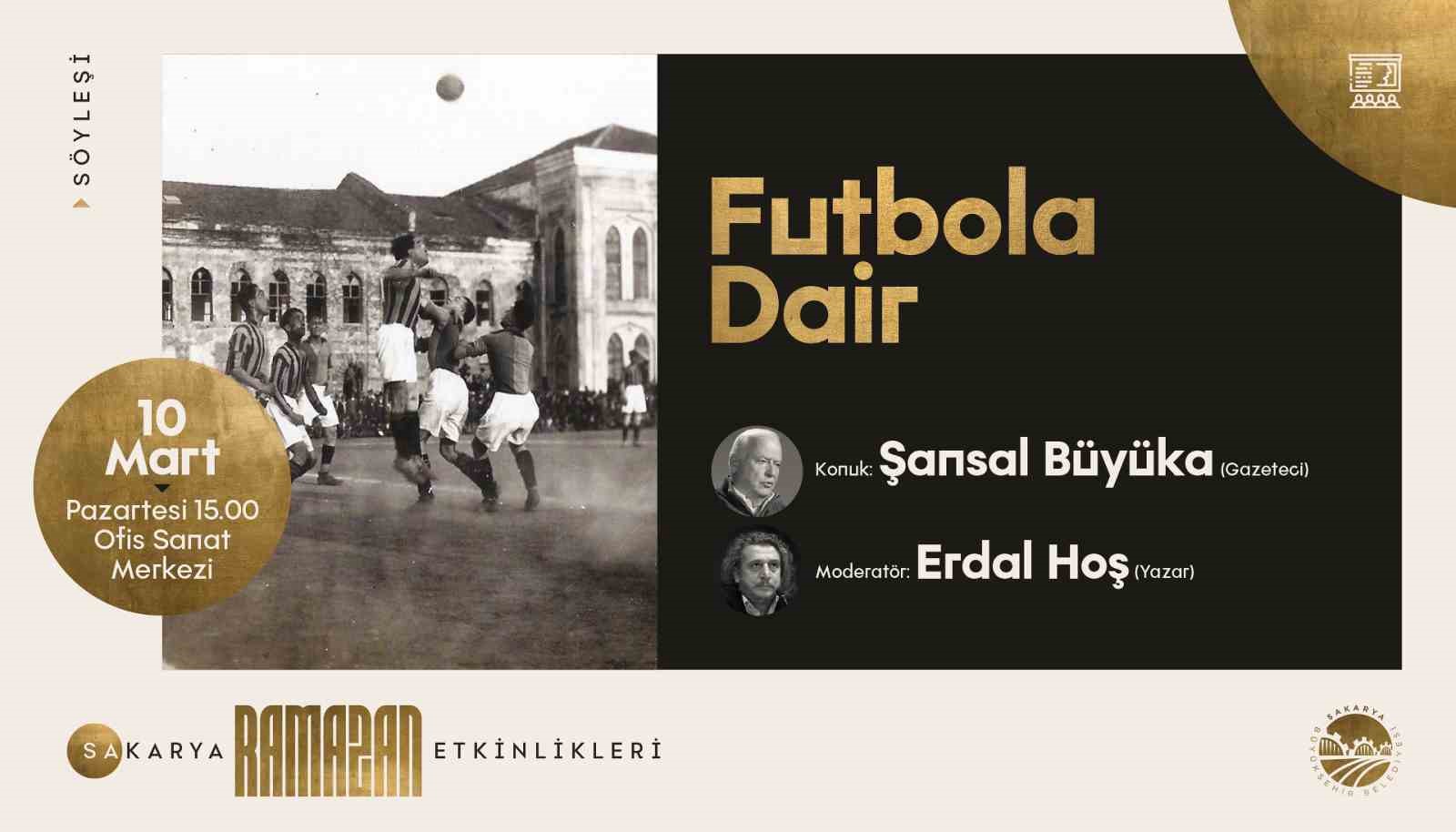 Sakarya&rsquo;da k&uuml;lt&uuml;r sanat etkinliklerinin yeni haftası iki s&ouml;yleşi programıyla başlayacak
