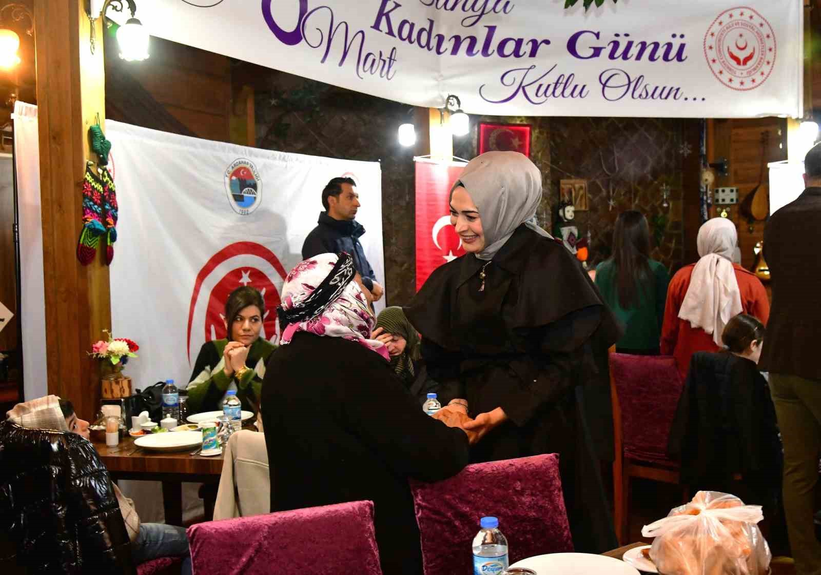 Ardahan&rsquo;da "8 Mart D&uuml;nya Kadınlar G&uuml;n&uuml; İftar Programı" d&uuml;zenlendi
