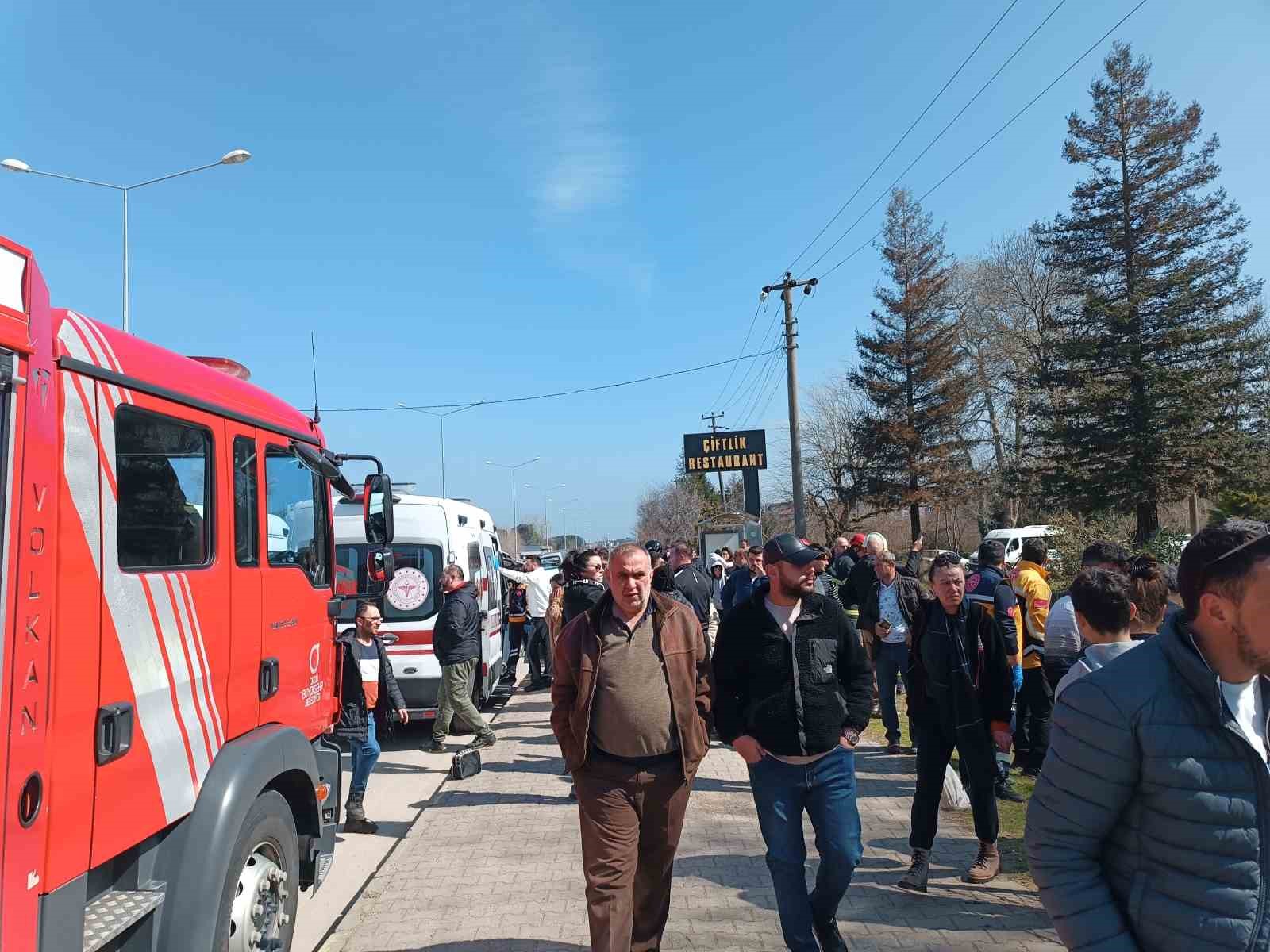Ordu&rsquo;da &ccedil;ocuk futbolcuları taşıyan minib&uuml;s kaza yaptı: 7 yaralı
