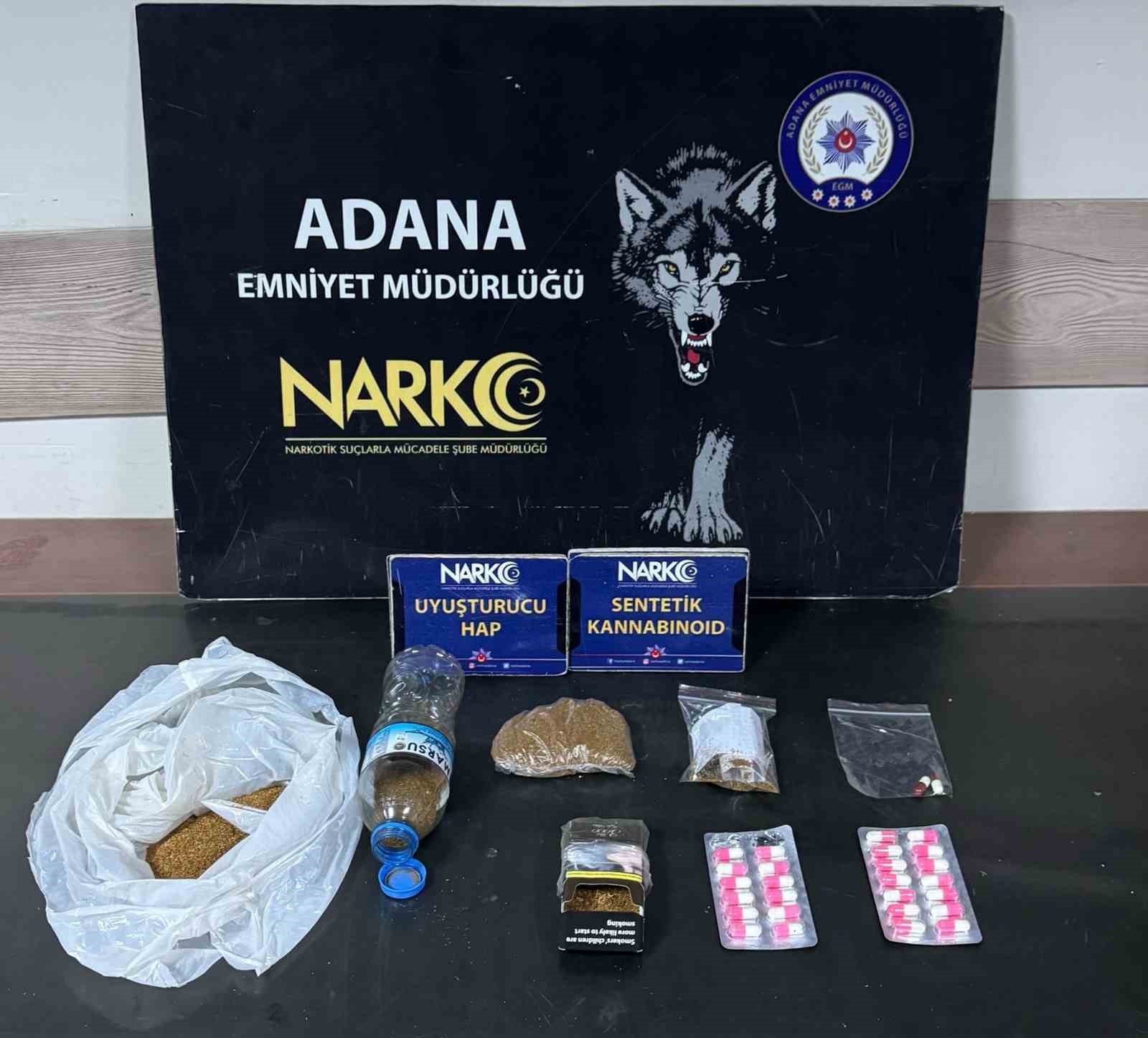 Adana’da 40 uyuşturucu satıcısı tutuklandı