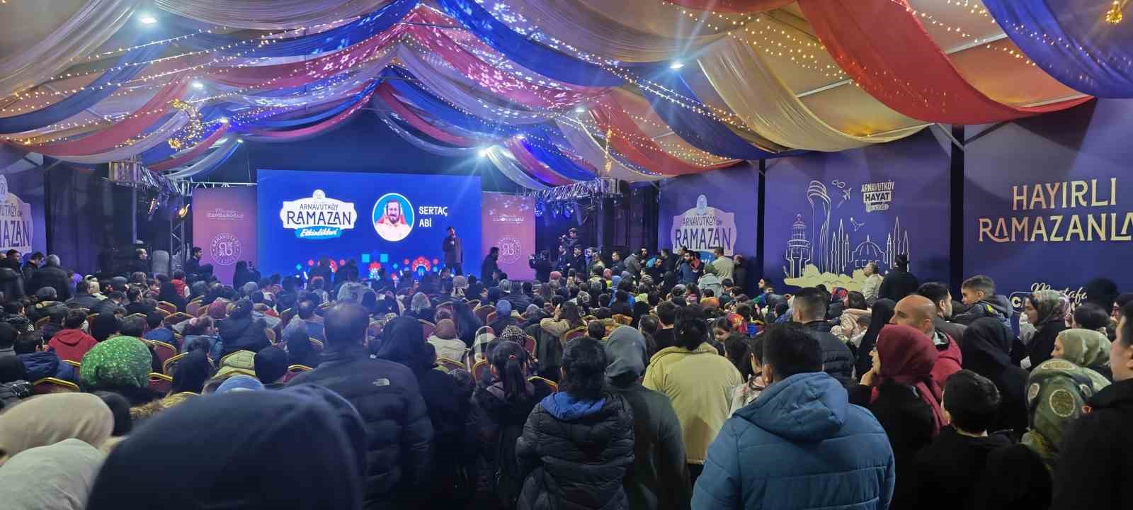 Arnavutk&ouml;y&rsquo;de Ramazan coşkusu dolu dolu yaşanıyor
