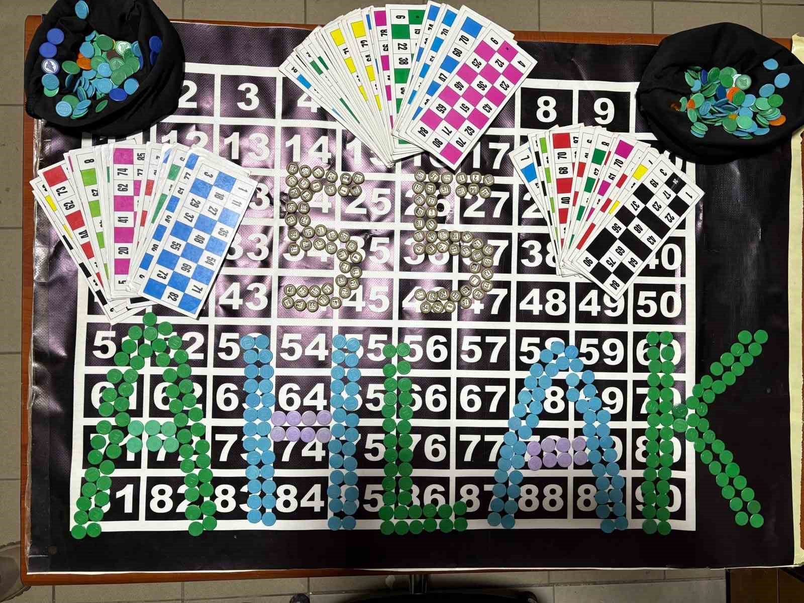 Samsun’da kumar oynayan 36 kişiye 332 bin 832 lira para cezası
