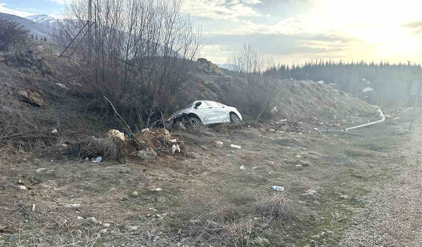 Malatya-Adıyaman yolunda trafik kazası: 1 yaralı