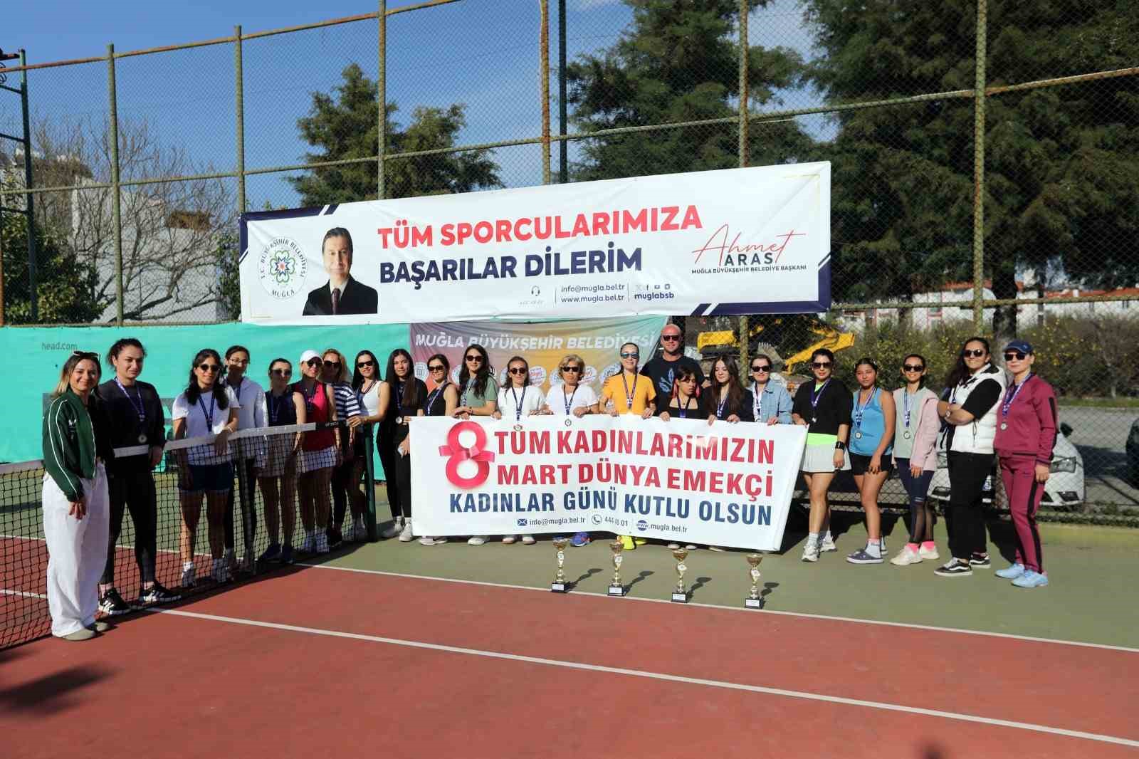 Muğla’da kadınlara özel spor turnuvaları düzenlendi