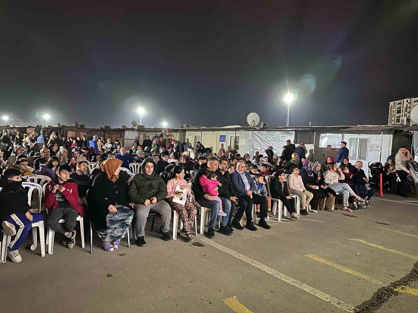 Malatya Büyükşehir Belediyesi ile Ramazan coşkusu konteyner kentlerde