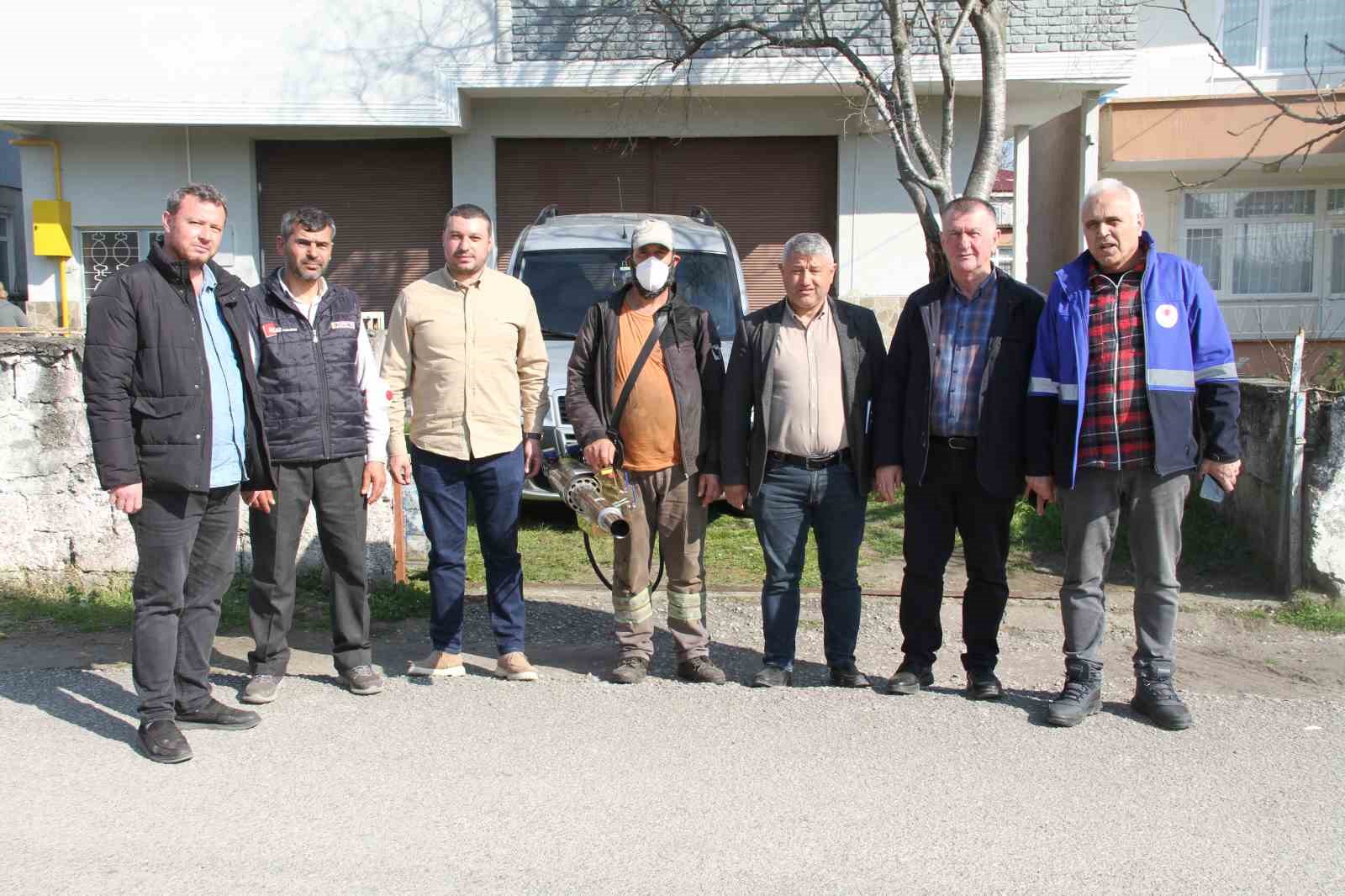 Çarşamba’da mahalleler ilaçlanıyor