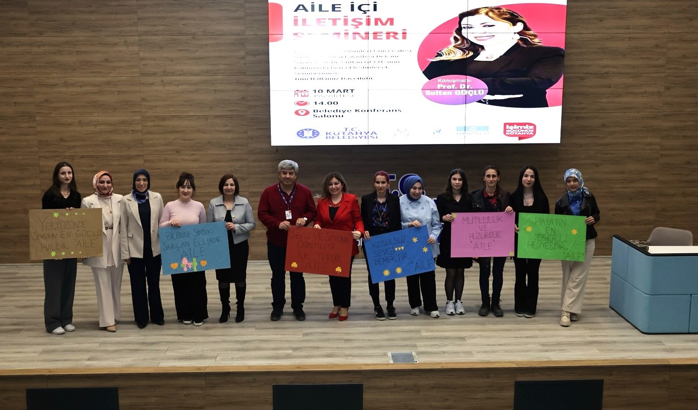 Kütahya’da ’Aile İçi İletişim’ konulu seminer düzenlendi