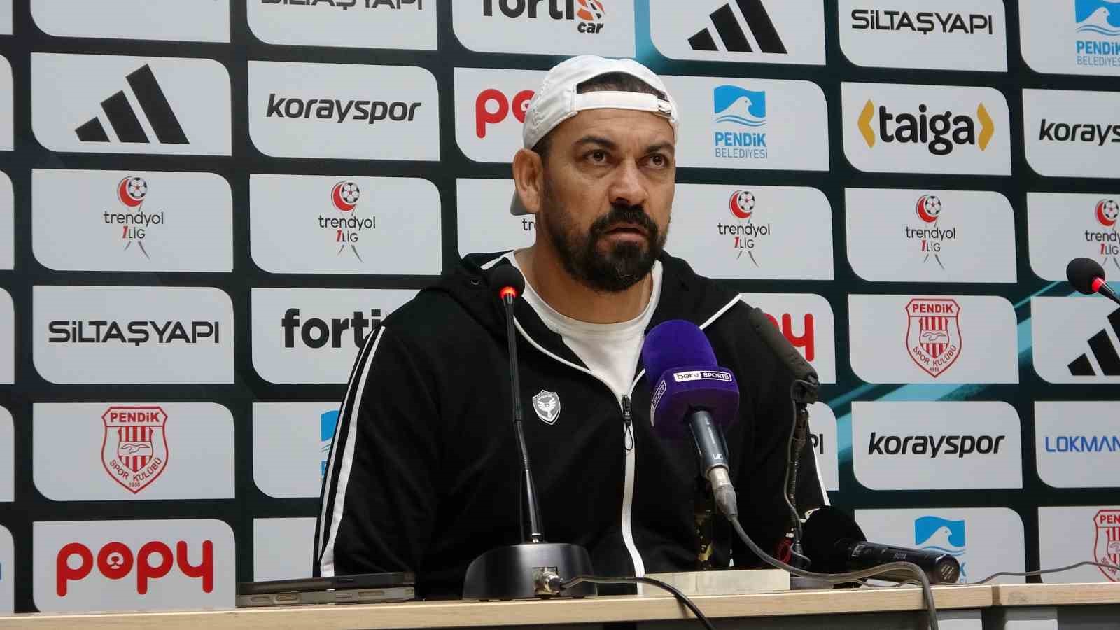 Servet Çetin: "Maçın genelinde üstün taraf bizdik"