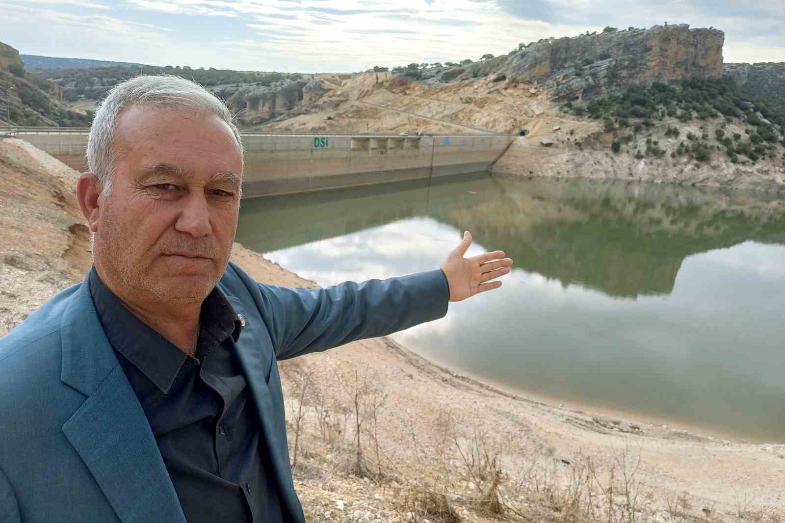 Araban Ardıl Barajı&rsquo;nda su seviyesi y&uuml;zde 35&rsquo;e d&uuml;şt&uuml;
