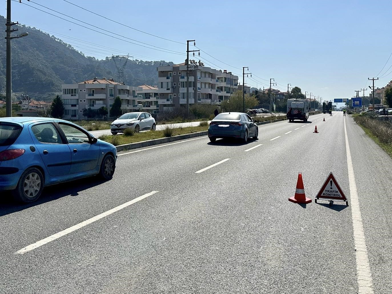 Ortaca’da trafik denetimi