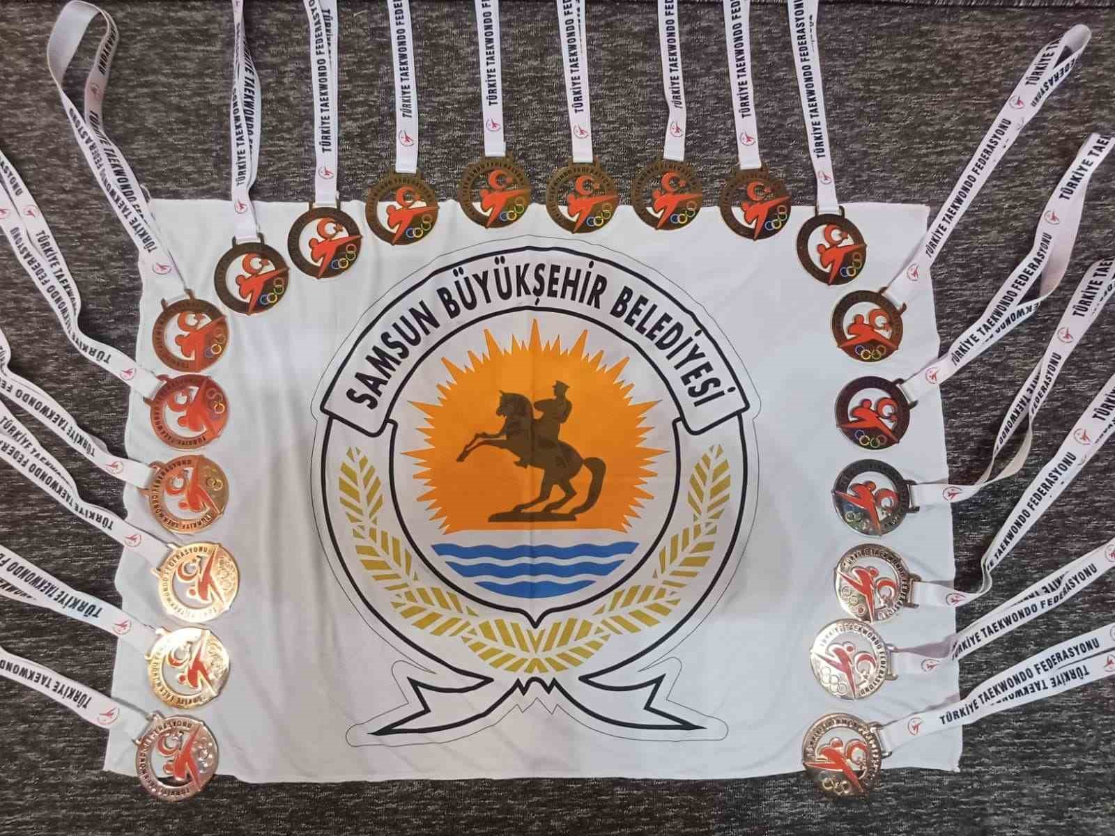SBB’nin sporcuları Samsun’u gururlandırdı