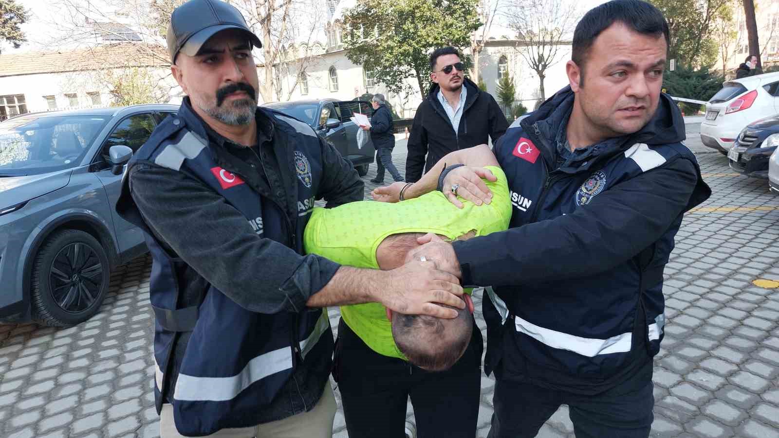 Samsun’daki vahşetin zanlısı adliyeye sevk edildi