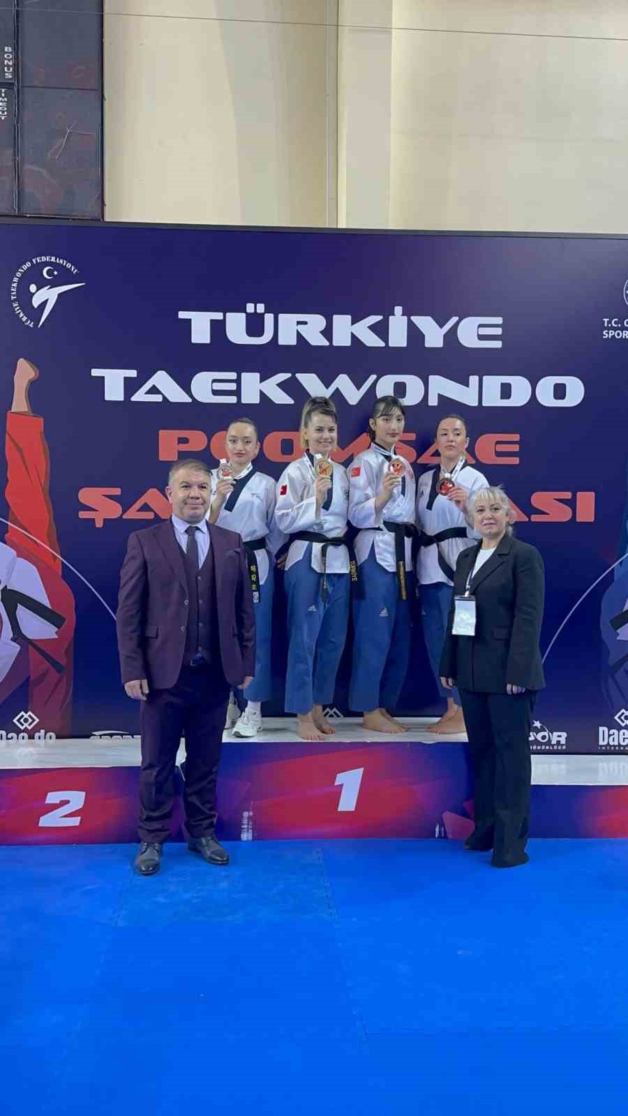 Eskişehirli taekwondo sporcusu 19&rsquo;ncu T&uuml;rkiye Şampiyonluğunu kazandı

