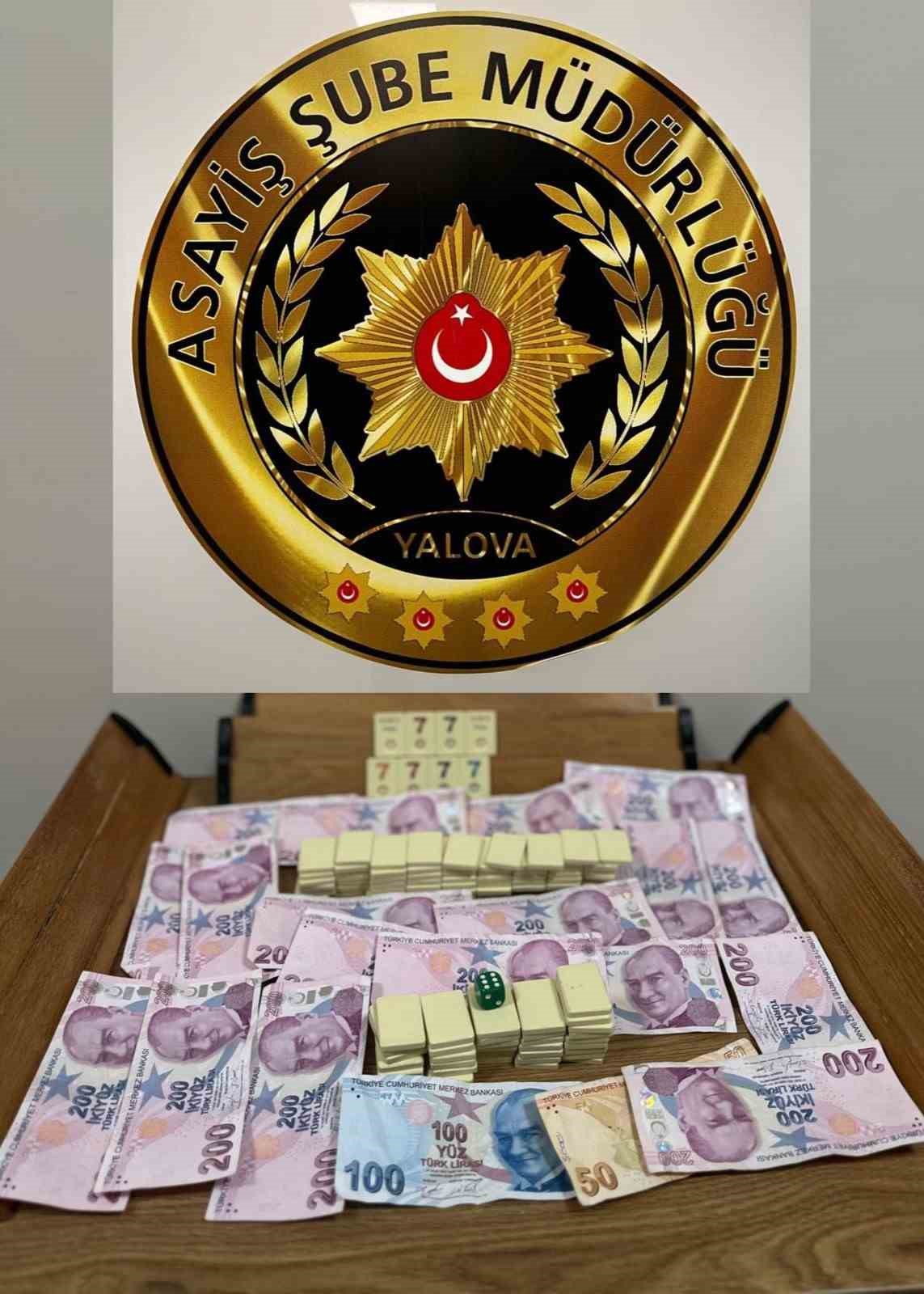 Yalova&rsquo;da kumar oynayan 13 kişiye 120 bin lira ceza

