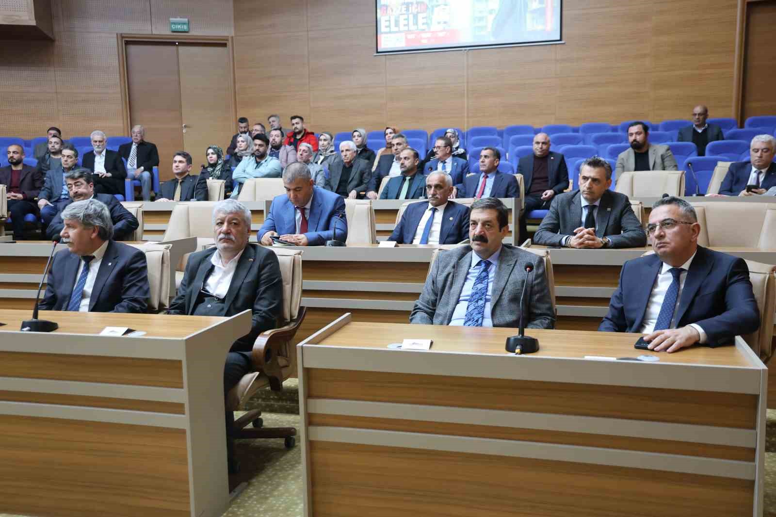 Elazığ’dan Gazze’ye yardım eli
