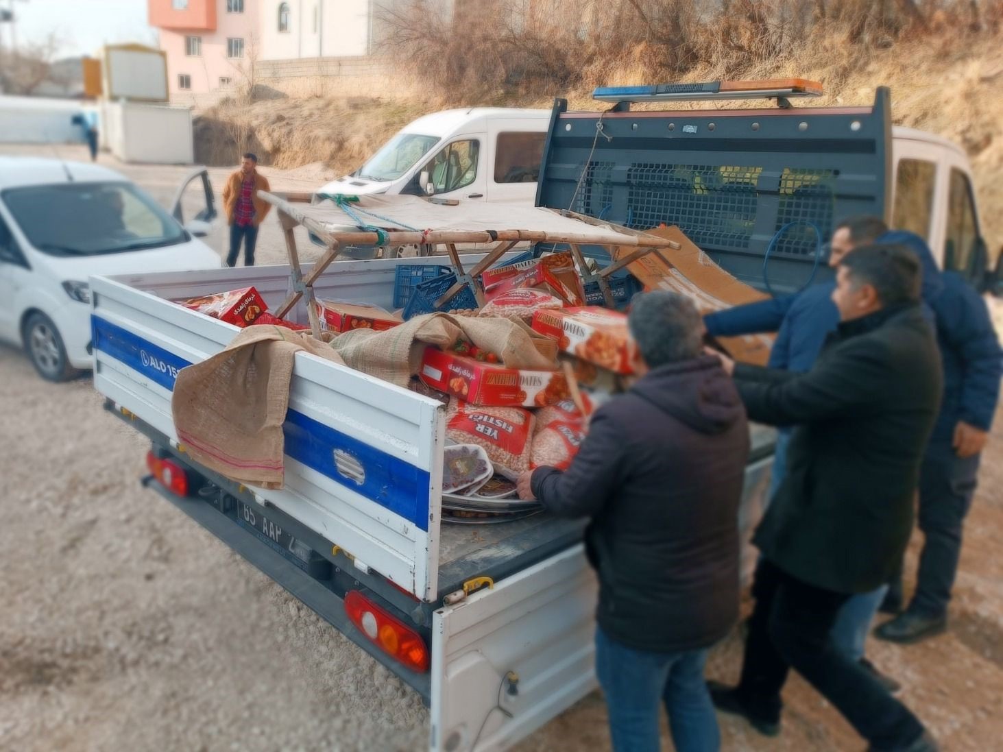 Zabıtadan seyyar satıcı denetimi
