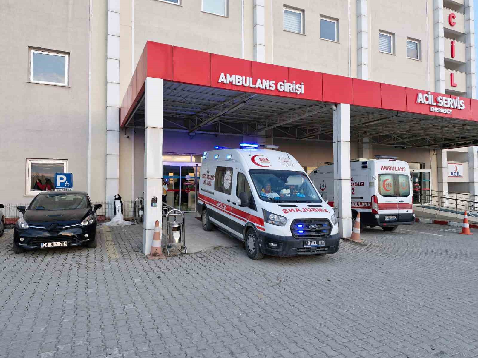 Çorum’da bıçaklı kavga: 1 yaralı