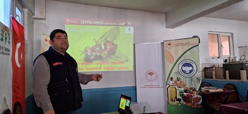 Organik Tarım ve İyi Tarım Uygulamaları Kapsamında Bilgilendirme Yapıldı
