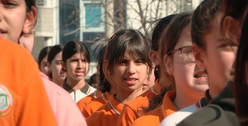 Erzincan&rsquo;da ortaokul &ouml;ğrencilerinden İstiklal Marşı klibi
