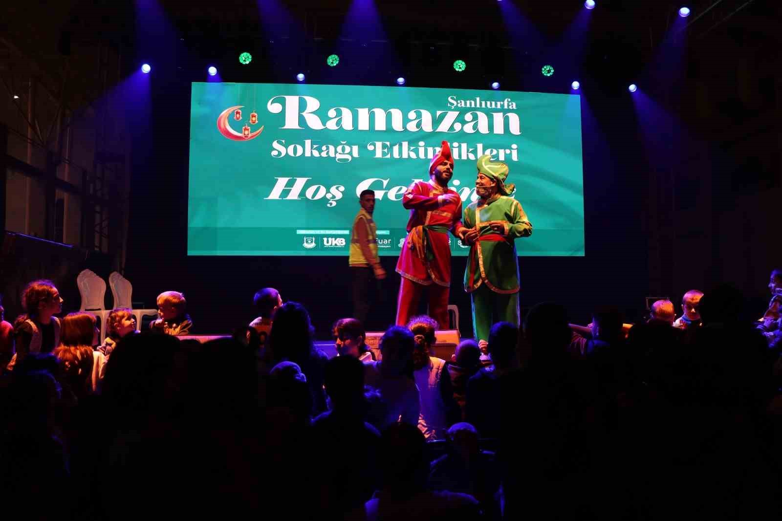 Ramazan Sokağı&rsquo;nda &ccedil;ocuklar doyasıya eğlendi
