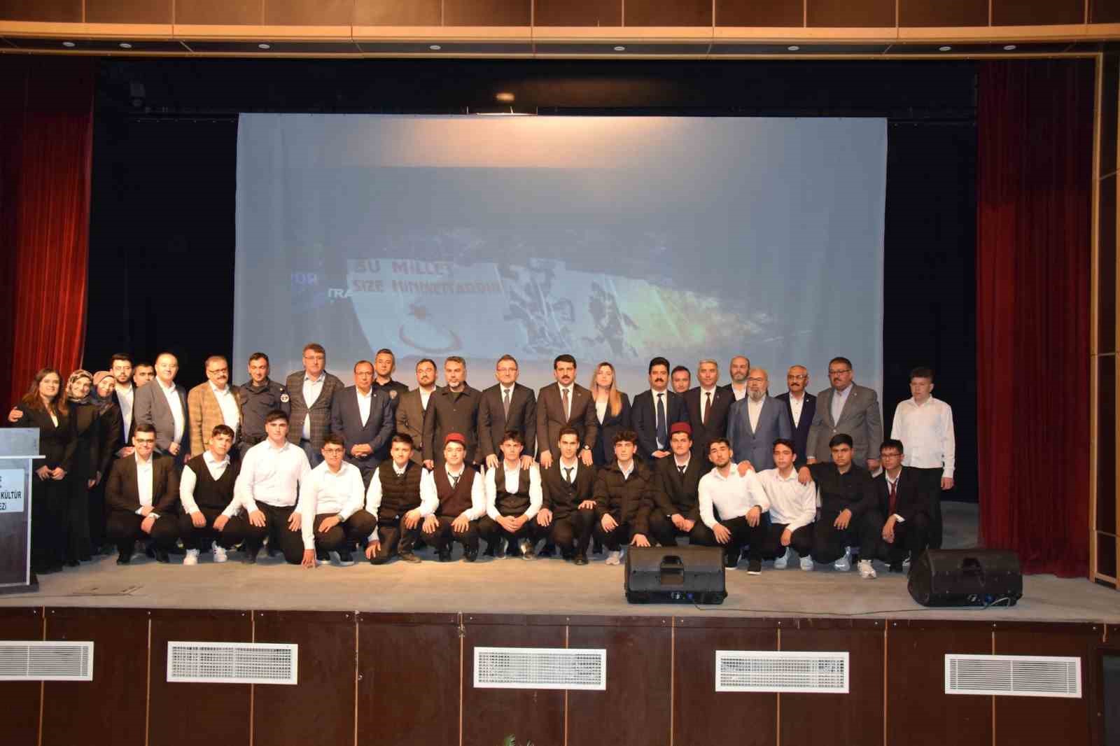 Karapınar’da İstiklal Marşı’nın kabul yıl dönümü programı
