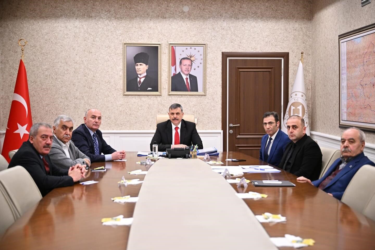 2. OSB Yönetimi toplandı