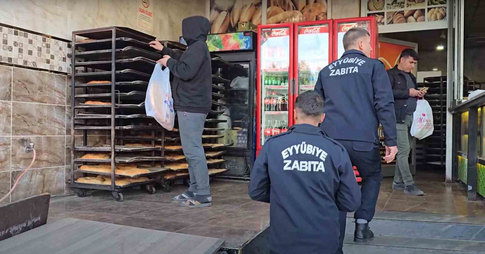 Eyyübiye’de fırınlara denetim