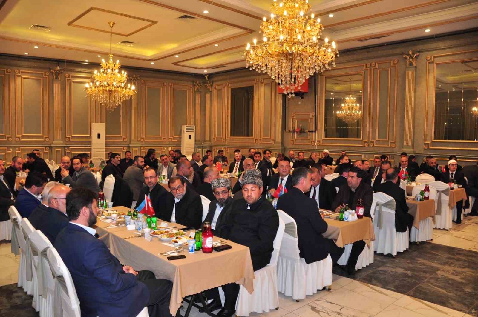 Kars&rsquo;ta "İki Devlet, Bir Millet" iftar buluşması
