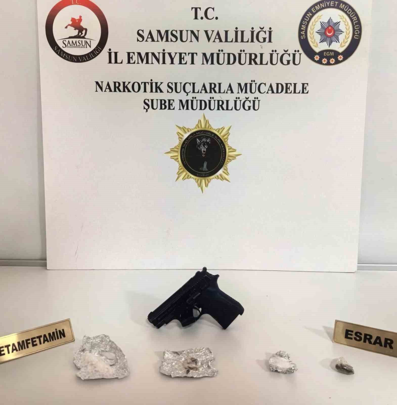 Samsun&rsquo;da uyuşturucu operasyonu: 6 g&ouml;zaltı
