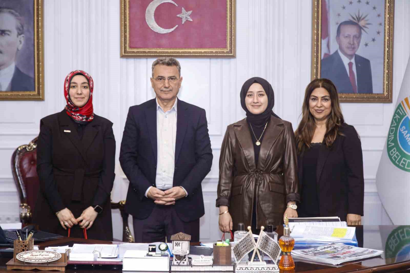 İlkadım Belediyesi’nden kadına şiddete karşı iş birliği