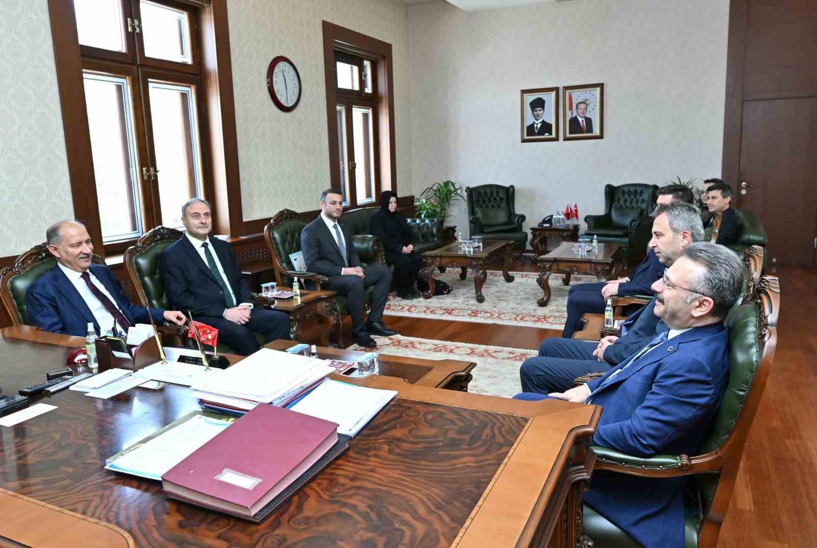 Tarım ve Orman Bakan Yardımcısı Polat’tan Eskişehir Valisi Aksoy’a ziyaret