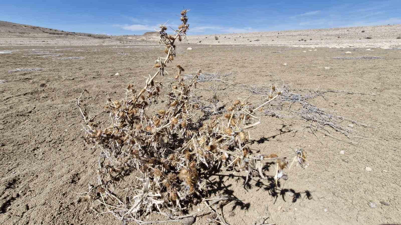 Karaman’da kış mevsiminde barajlar susuz kaldı