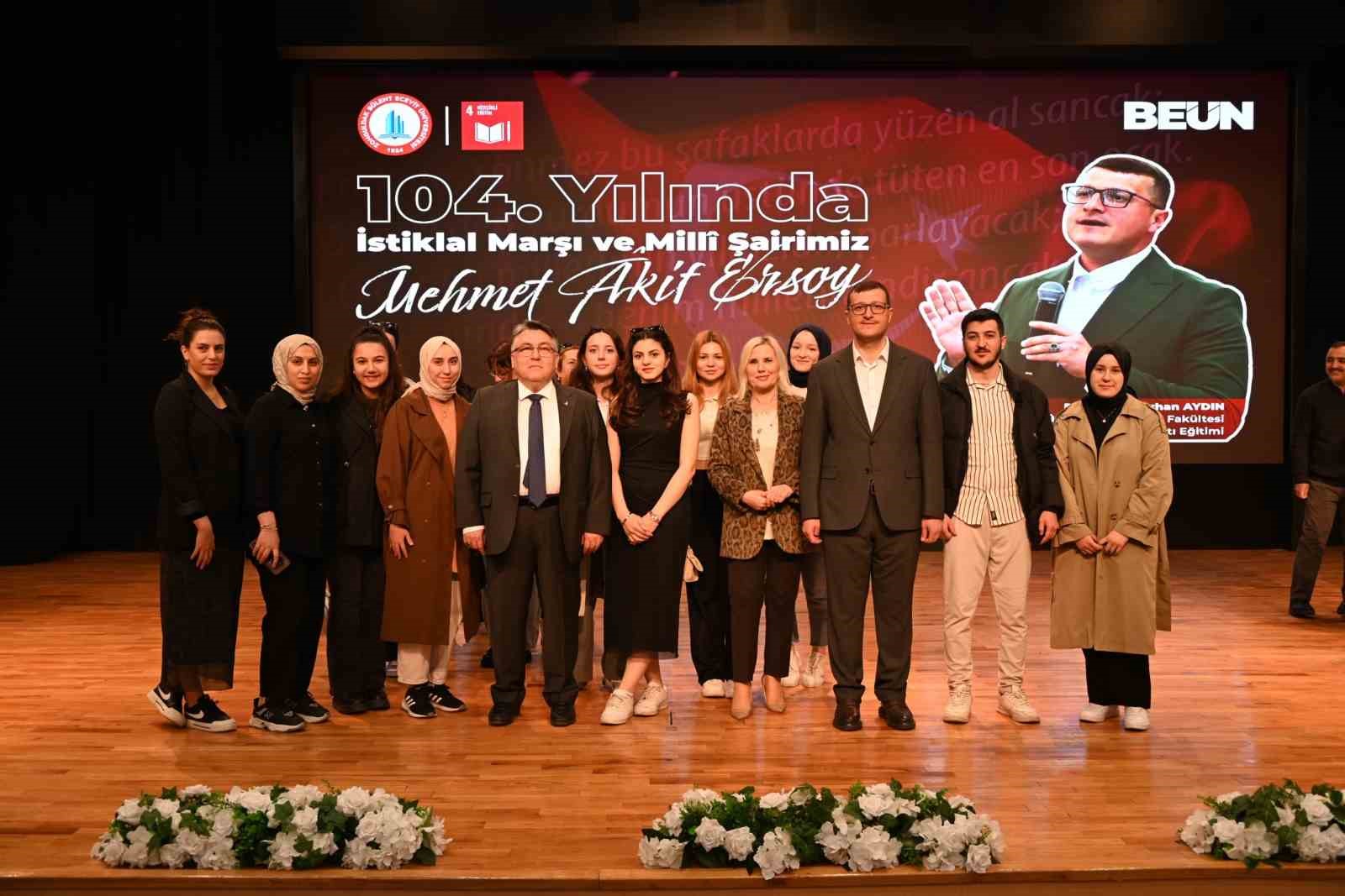 BEUN’da istiklal Marşı ve Mehmet Akif Ersoy’u anma konferansı düzenlendi