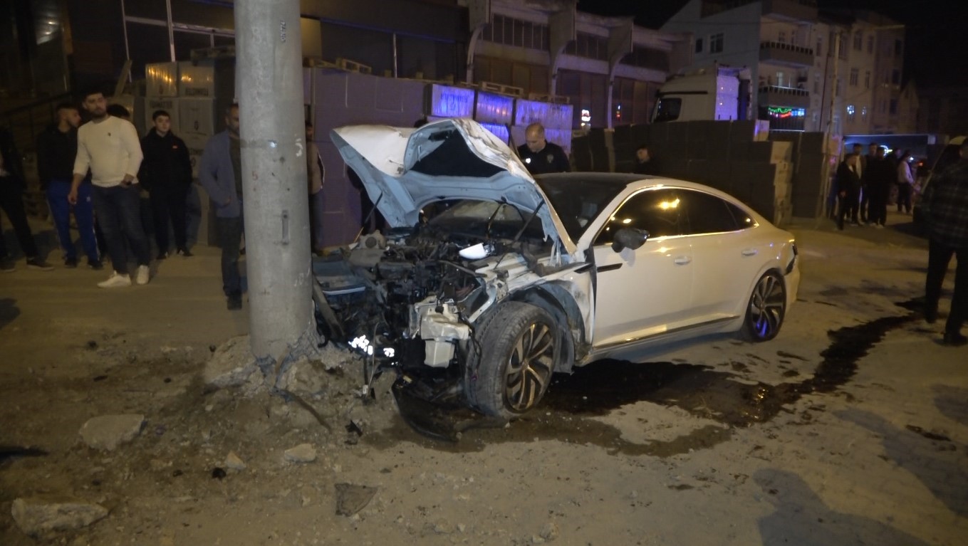 Bafra&rsquo;da zincirleme kaza: 4 yaralı
