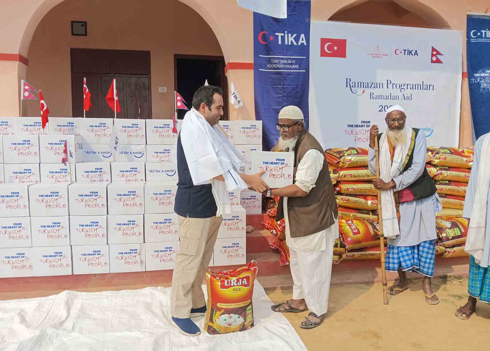 TİKA’dan Nepal’de 500 aileye gıda desteği